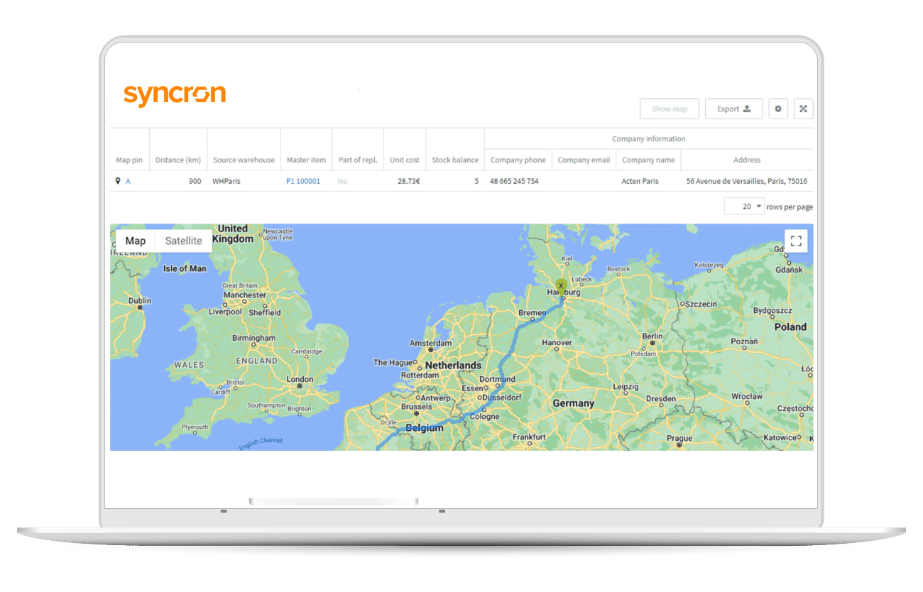 Improve visibility across dealer network